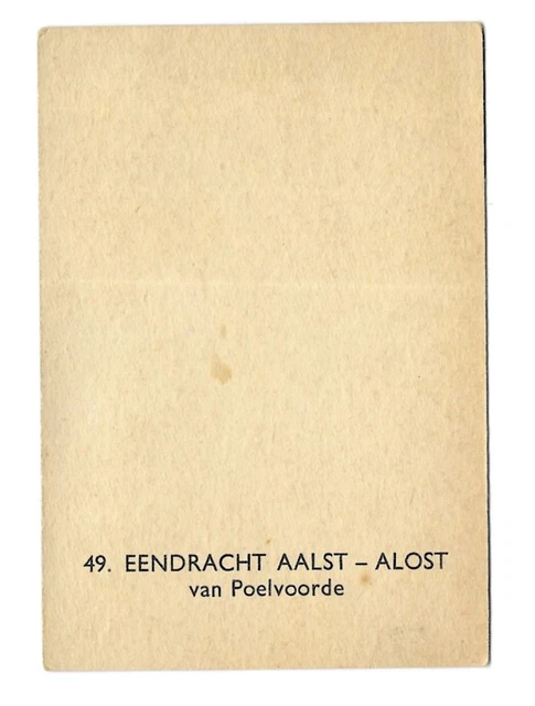 Belgium - Maple Leaf - 61/62 - 49 -  Eendracht Aalst-Alost - Van Poelvoorde (GF) 2