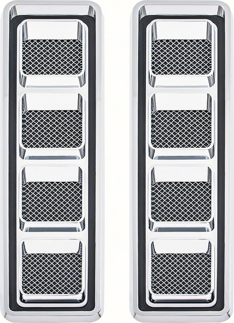 1968-69 Camaro SS; Hood Louver Set; with Hardware; Pair; "Show Quality"