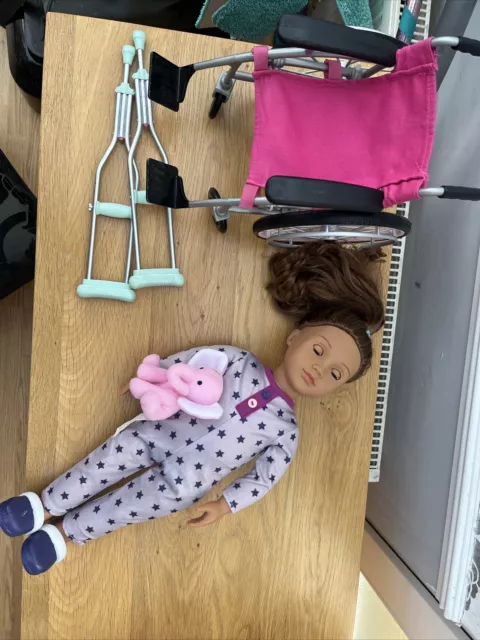 Our generation store doll crutches