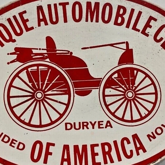 1980S DURYEA ANTIQUE Automobile Club America AACA Car Show Meet Decal