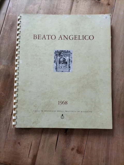 Calendario BEATO ANGELICO Cassa Di RISPARMIO della PROVINCIA DI MACERATA 1968