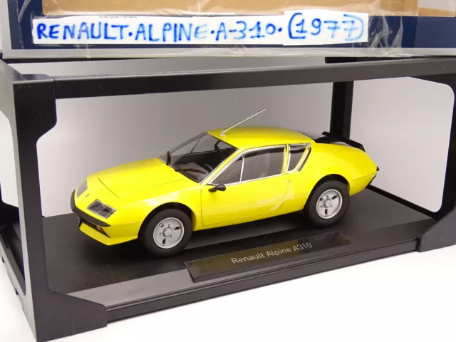 Norev 1/18 - Alpine Renault A310 Jaune 1977