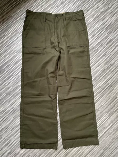 Pantalon OG-107 en coton olive de l’U.S. Army - fatigue pants