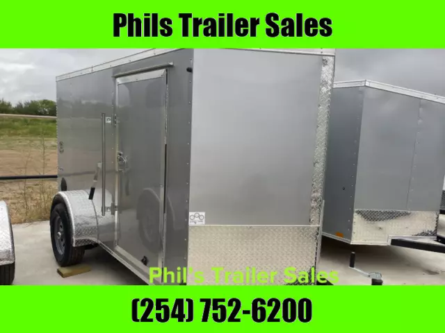 2024 Continental Cargo NEW 5X8 V-NOSE ENCLOSED CARGO TRAILER 8.00