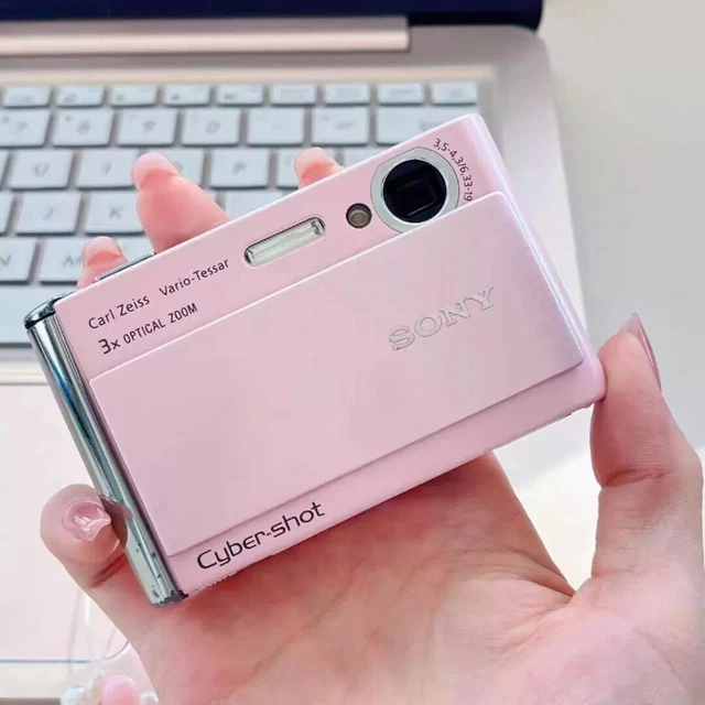 SONY CYBER-SHOT DSC-T70 - Plateado - ¡Completo! Probado - Paquete