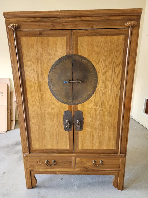 Chinese Antique Wedding Cabinet