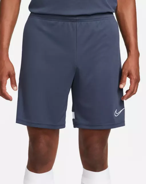 Nike Dri-Fit Academy Mens Knit Shorts Blue Multi Size Shorts Soccer