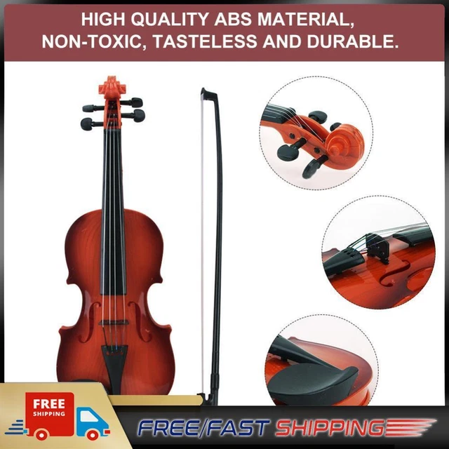Acoustic Violin Toy Adjustable String Simulation Musical Instrument Kid Gifts