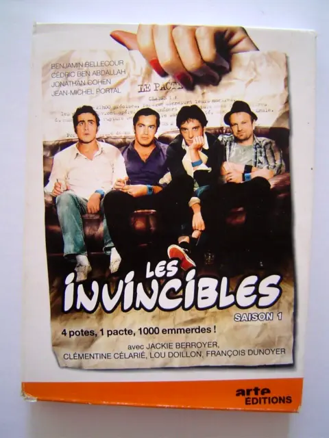 2 x COFFRETS 6 DVD ARTE VIDEO : LES INVINCIBLES SAISON 1 & 2 / CASTAGNETTI