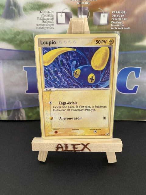 Carte Pokemon Loupio 52/115 / Bloc EX Forces Cachées / Bon État FR