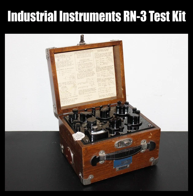 Beckman Industrial Instruments RN-3 Bridge Cedar Grove N.J Test Kit Wheatstone