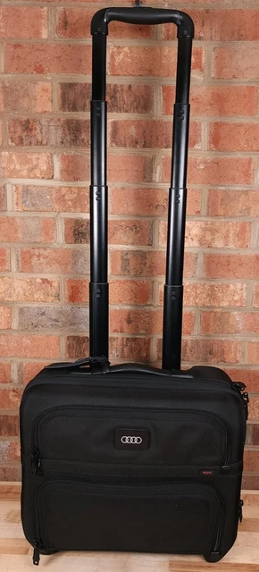 TUMI Audi Alpha 3 Expandable Rolling Carry On Bag 26124DH Black Nylon 2