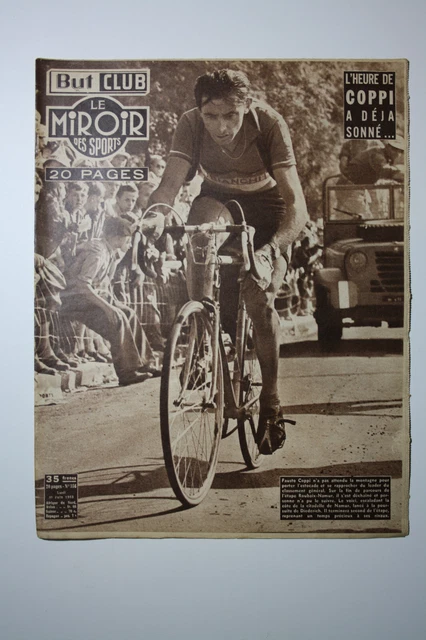 Ancien Journal De Sport – But Et Club N°362 Du 21 Juillet 1952 (Cyclisme, Copi/Robic) – Bon État