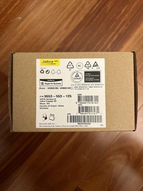 Jabra ENGAGE 65 Black Over the Ear Wireless Headsets