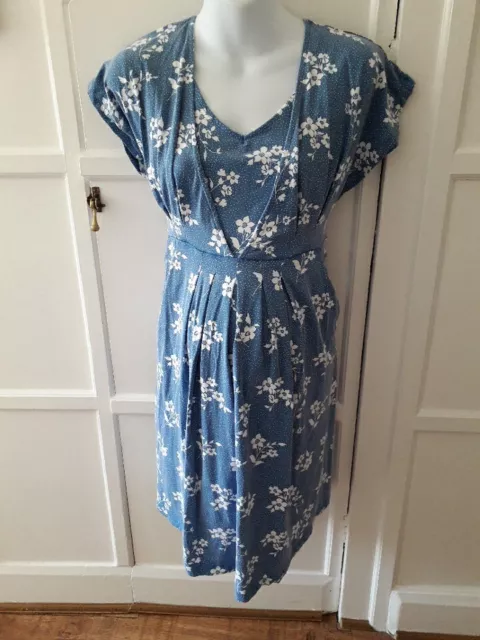 Jojo Maman Bebe Maternity/Nursing Dress Size L  16/18 Very Little Wear