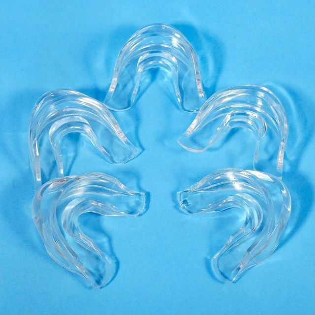 20 pcs Thermoforming Dental Teeth Whitening Bleaching Mouth Guard Tray Whitener