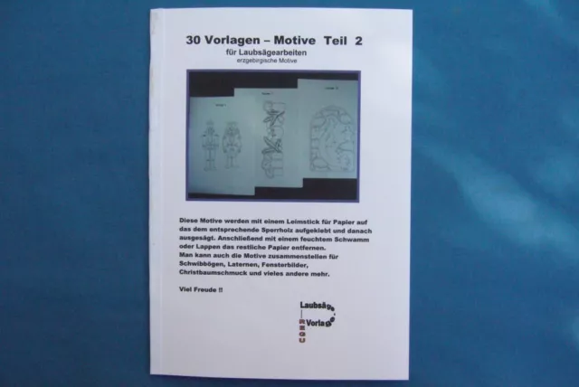 - 30 REGU - Laubsägevorlagen zum Laubsägen - erzgebirgische Motive - Teil 2 ++++