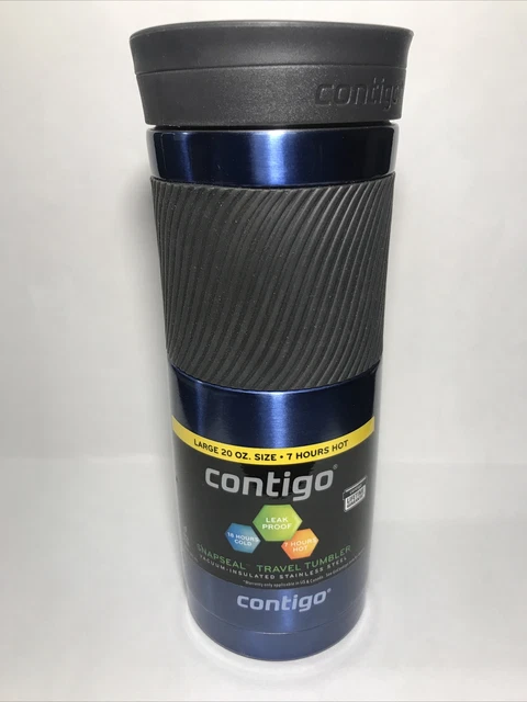 Contigo 20oz Stainless Steel Vacuum Insulated  Travel Tumbler Mug, Cold & Hot