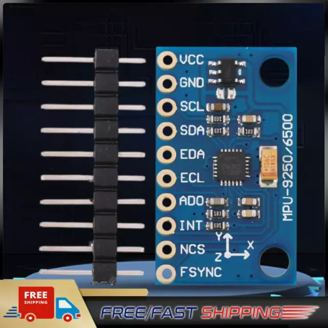 GY-9250 MPU9250 9-axis/9-axis Attitude Sensor Module IIC/SPI Sensing Module 3-5V