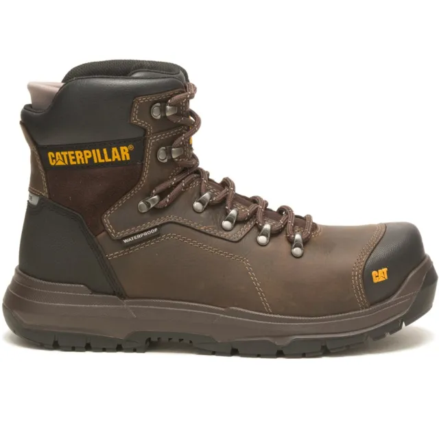 CAT CATERPILLAR DIAGNOSTIC 2.0 Safety Boots Mens Waterproof Leather ...