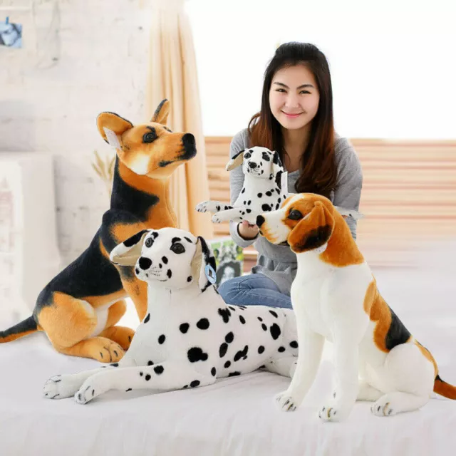 75CM Large Soft Plush Dalmatian Dog Toy Doll Stuffed Animals Doll Christmas Gift