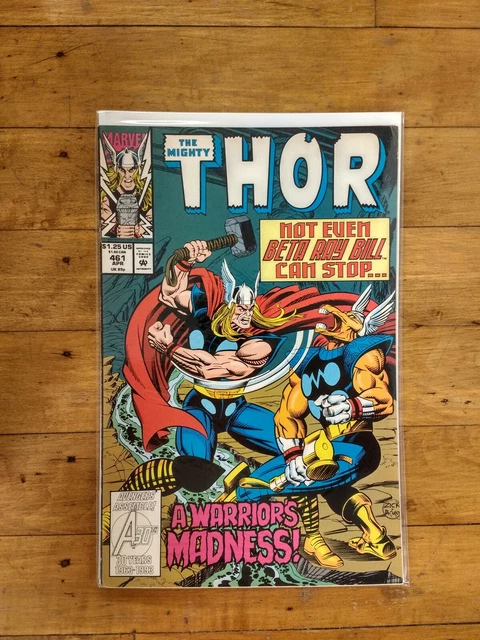 Marvel The Mighty Thor #461 A Warriors Madness!