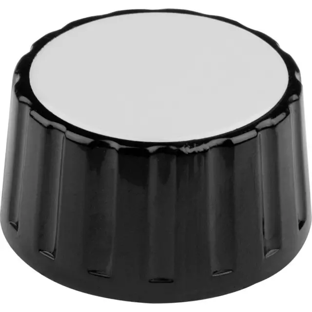 Tête de bouton rotatif Mentor 334.61 avec marquage noir (Ø x H) 36 mm x 18.5 mm