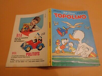 Topolino N° 665 Originale Mondadori Disney Ottimo 1968 Con Bollini