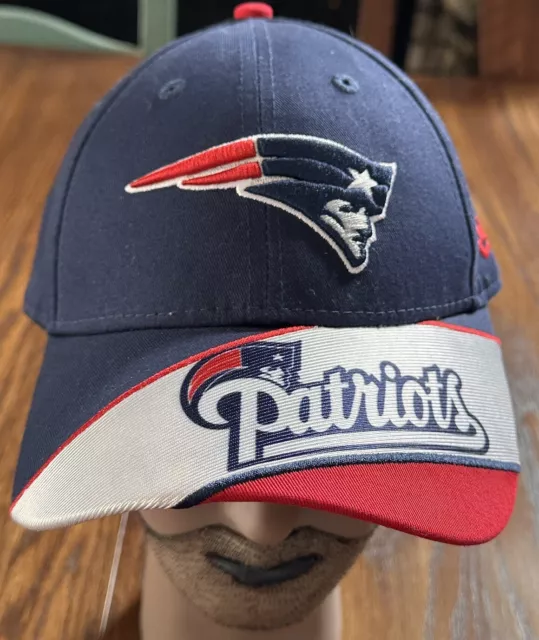 New England Patriots New Era NFL 9Forty Adjustable Cap Hat, One Size