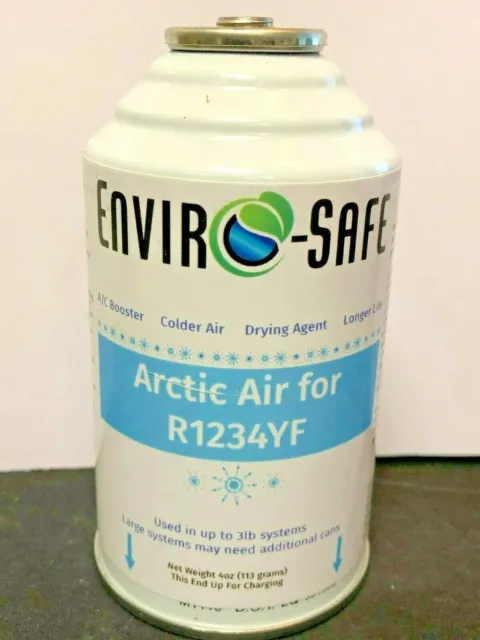 Envirosafe Automotive A/C R1234yf, COLDER AIR Arctic Air Booster, 4 oz. Can