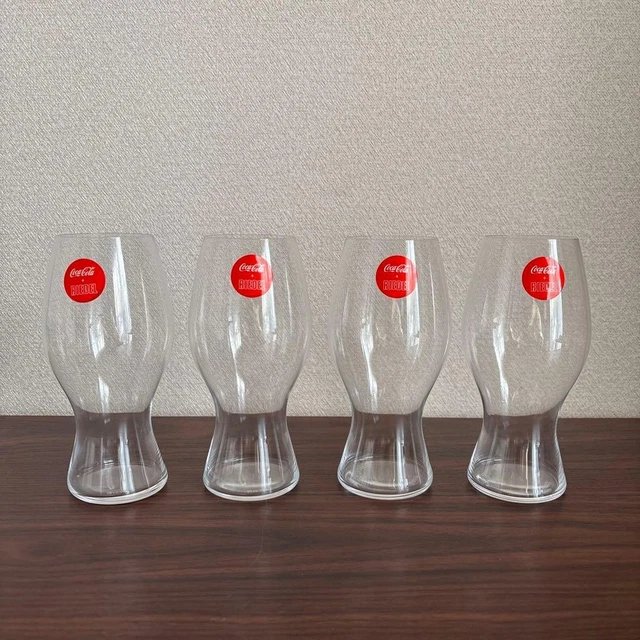 NEW RIEDEL COCA-COLA Crystal Glasses Set of 2 17oz Germany NIB Box