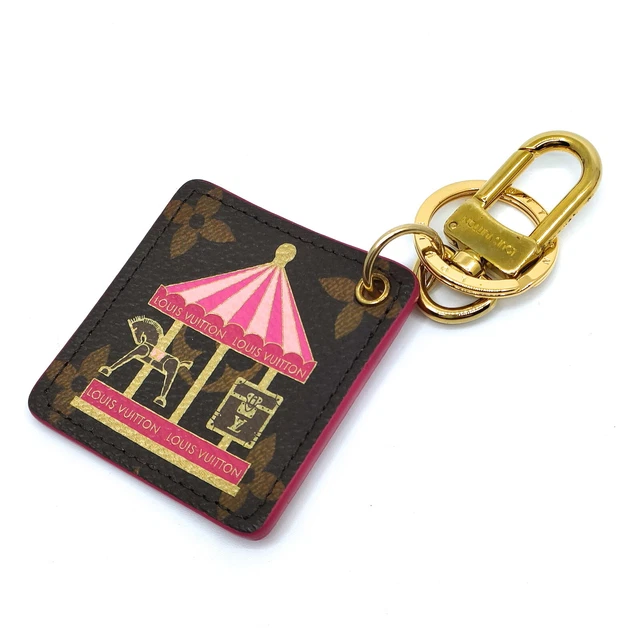 Louis Vuitton Key Ring M66942 Browns Pinks 3030674 Louis Vuitton Key Ring M66942 Browns Pinks 3030674