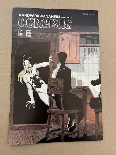 Cerebus # 84 Fine/Vf Dave Sim Aardvark-Vanaheim 1986