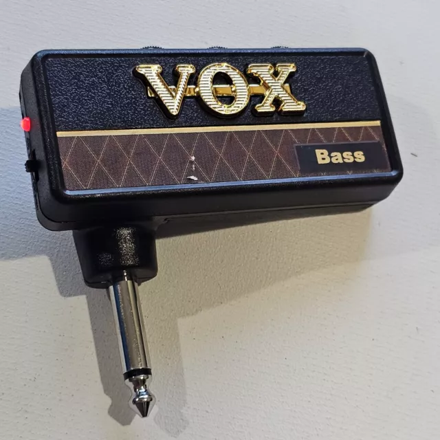 VOX AP-BS AmPlug Bass Guitar Headphone Amp UNTESTED