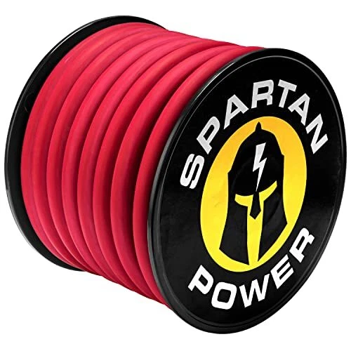 Spartan Power Welding Lead & Car Battery Cable Copper Wire - DIY Bulk Car Bat...