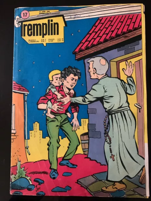 Petits Belges Tremplin n°17 du 24/04/1964; Le Château maudit/ Le Bossu/ Flamme