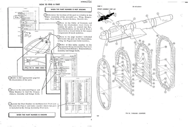 AVRO LANCASTER PARTS Service Manual illustrated archive PDF RARE detail ...
