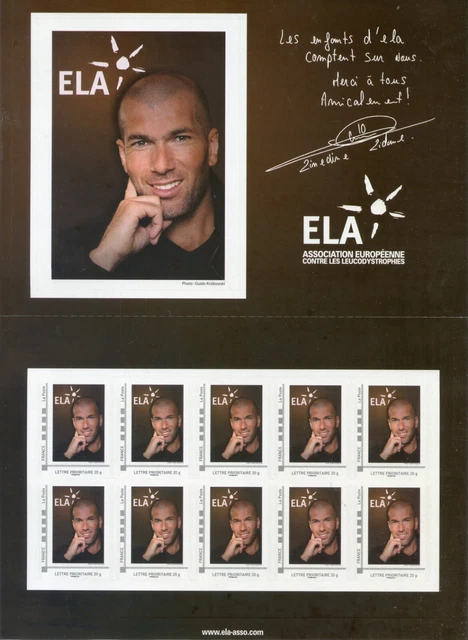 Bloc De 10 Timbres Autocollants – Les Girondins De Bordeaux N°36 – Neuf