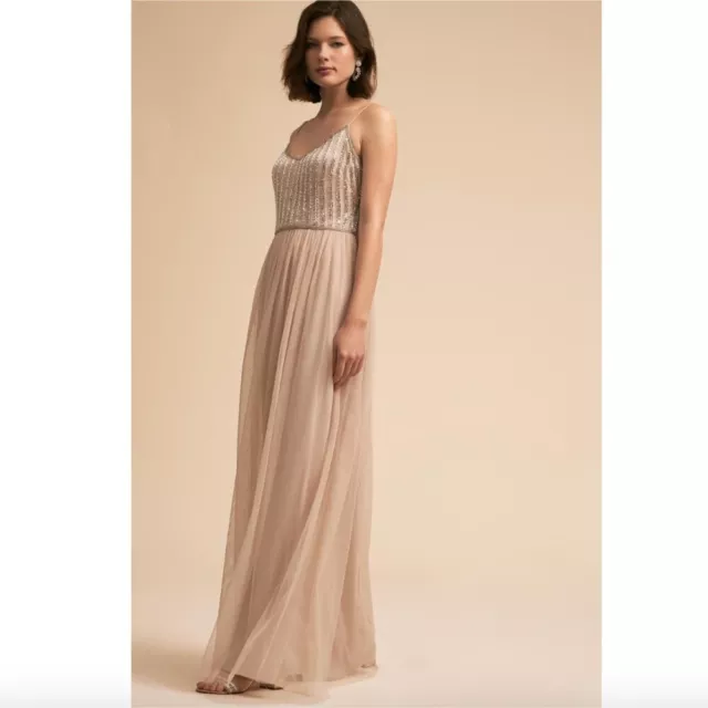 NEW BHLDN Adrianna Papell Laurent Dress size 12