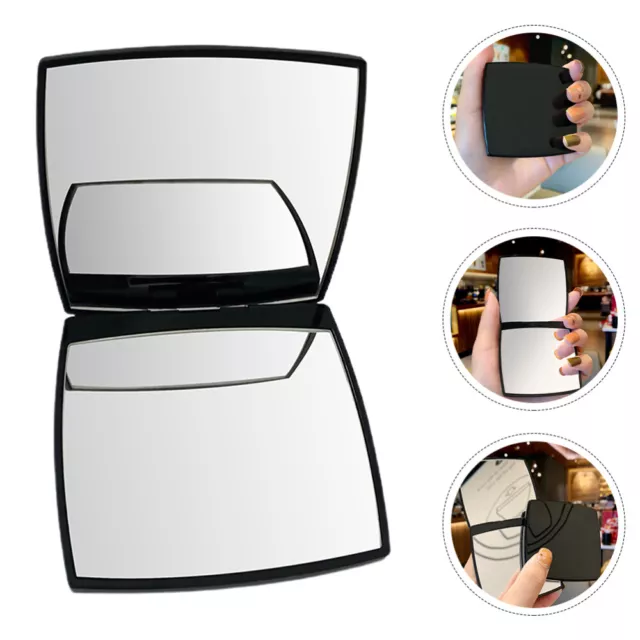 foldable makeup mirror travel Pocket Sized Folding Compact Mirror Double-Side