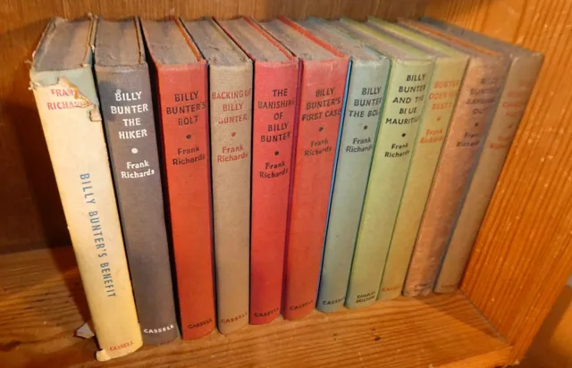 Frank Richards - Billy Bunter hardbacks from 1950s/60s x 11 inc. 6 1st editions