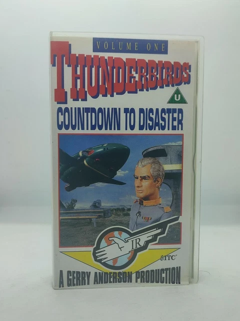 Countdown To Disaster THUNDERBIRDS VOLUME ONE: Countdown To Disaster On VHS Video Cassette ...