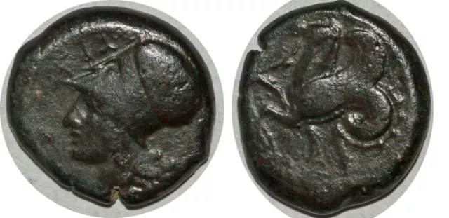 SICILE SYRACUSE LITRA Bronze ΣΥΡA  hippocampes