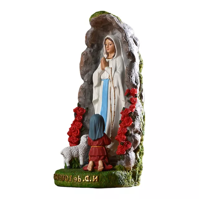 Statue der Heiligen Jungfrau Maria, katholische religiöse Figur, Kunstharzstatu