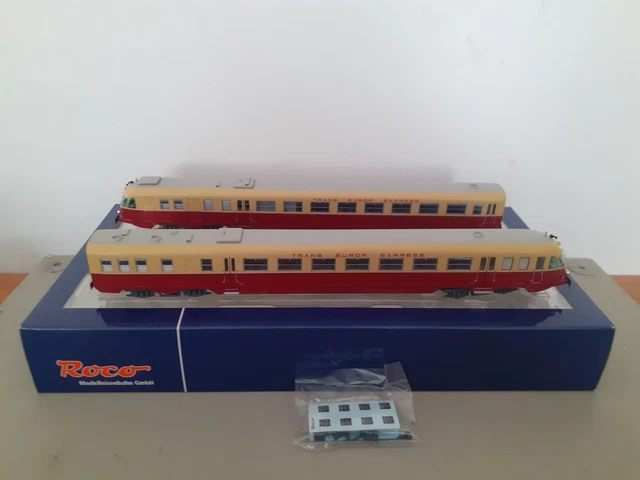 ROCO TEE ディゼルカー FS 442／448 201 63110 ROCO 63110 FS III TEE-Dieseltriebzug ALn 442/448 Mediolanum NEM