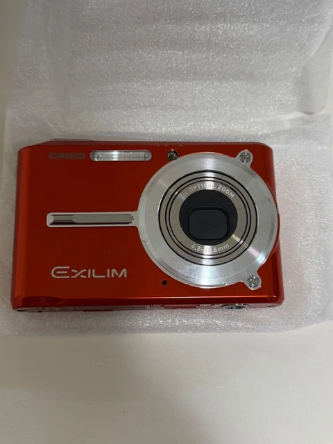 CASIO EXILIM EX-S600 Red 3x Optical Zoom Tested Working From Japan