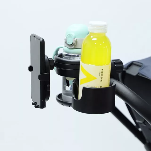 Baby Stroller Accessories Phone Holder Stroller Cup Holder Buggy Bottle Holder