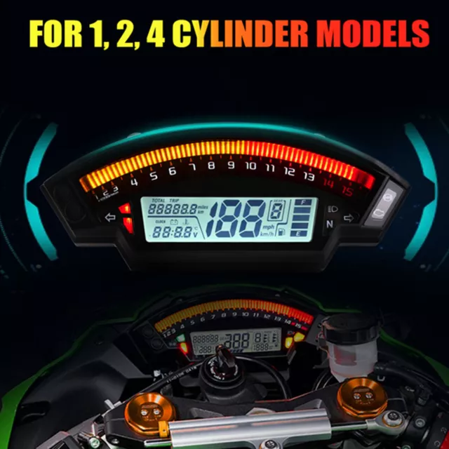 Compteur De Vitesse Pour Moto Tft Pour Monster 797 Rectifier Guard 17+ H8