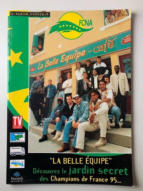 Posteur Page Équipe FC Nantes 1973 - Vintage Football - Collection