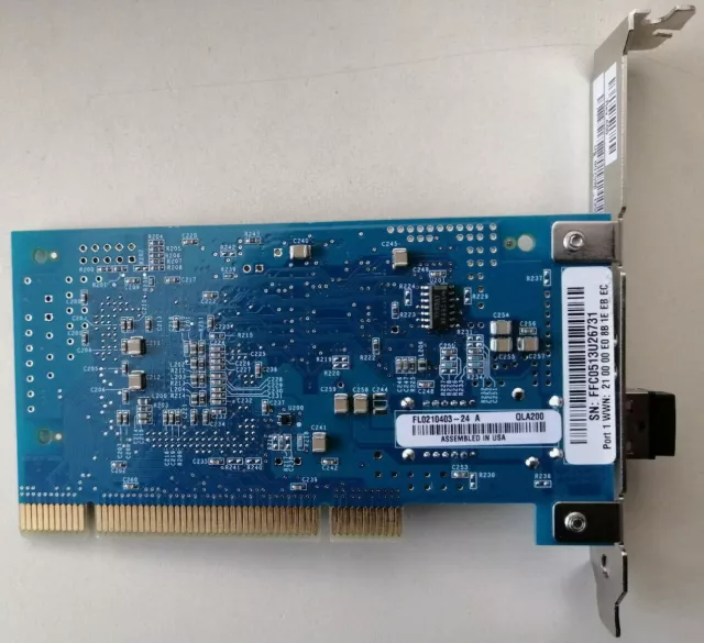 Dell Qlogic QLA200 2GB Single Port Fibre Channel Adapter 2